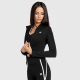 Dámska športová bunda na zips Iron Aesthetics Define, čierna · záber 5