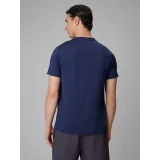 Pánské tréninkové tričko s krátkým rukávem 4F TSHIRT FNK M2140-31M-NAVY MELANGE · záber 3