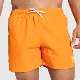 Pánske plavecké šortky Iron Aesthetics Sunshine, oranžové · záber 2