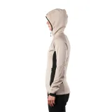 Dámská turistická fleece mikina s kapucí NORTHFINDER RHIANNA-502beige · záber 4
