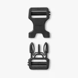 FORCLAZ Pracka na popruh batoha double pin lock 20 mm bez · záber 2