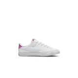 Dívčí vycházková obuv NIKE Court Legacy white cosmic fuchsia pearl pink football grey · záber 1