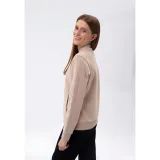 Dámská mikina se zipem VOLCANO LORI-102-BEIGE · záber 3