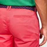 INESIS Pánske bavlnené golfové chino šortky MW500 ríbezľové 2XL · záber 2