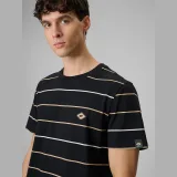T-shirt regular s potiskem pánský - černý · záber 2