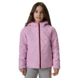 Dievčenská bunda s kapucňou 4F JUNIOR DOWN JACKET F0846-52S-LIGHT VIOLET · záber 1