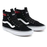 Pánská vycházková obuv VANS MN Filmore HI Vansguard (Suede) black red plaid · záber 3