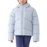Dívčí bunda 4F JUNIOR DOWN JACKET F615-4FJWAW25TDJAF615-34S-LIGHT BLUE · záber 1