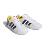 Dívčí rekreační obuv ADIDAS Grand Court Mickey cloud white core black better scarlet · záber 4