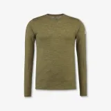 SIMOND Pánske trekingové tričko Merino Fresh dlhý rukáv kaki M · záber 2