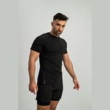 STRIX Tričko Ultimate Black - Velikost: S | Barva: Čierna | Hmotnost: 0,2 kg | Balení: 105 · záber 4