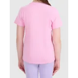 Dívčí tričko s krátkým rukávem 4F JUNIOR TSHIRT F3003-56S-LIGHT PINK · záber 3