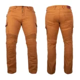 Moto jeansy W-TEC Wallbridge Caramel Farba karamelová, · záber 2