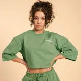 Дамска тениска Cropped Serenity Olivine - BeastPink - Размер: L | Тегло: 0,273 g | Опаковка: 70 · záber 1