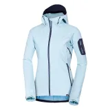 Dámská turistická softshellová bunda NORTHFINDER ANGIE-368skyblue · záber 4