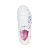 Dievčenská rekreačná obuv SKECHERS Uno Lite Metallic Joy Jr white multi color · záber 4