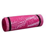 Lifefit Podložka Yoga MAT Exkluziv Plus 180x58x1,5cm světle růžová (VÝPRODEJ) · záber 2