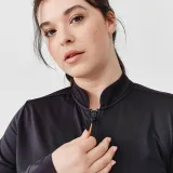 KALENJI Dámska priedušná bežecká bunda Run 100 Dry čierna XS · záber 2