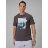 Pánské tričko s krátkým rukávem 4F TSHIRT M2660-24S-MIDDLE GREY · záber 2