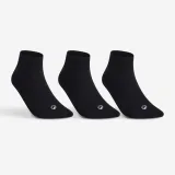 DECATHLON Stredne vysoké tenisové ponožky RS 100 3 páry čierne 35-38 · záber 1