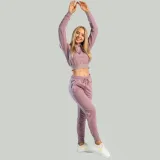 STRIX Kratek pulover s kapuco Essential Mauve - Velikost: M | Barva: fialová | Teža: 0,47 g · záber 4