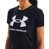 Dámské tričko s krátkým rukávem UNDER ARMOUR Live Sportstyle Graphic SSC-BLK · záber 2