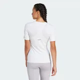Dámske tréningové tričko s krátkym rukávom ADIDAS TF TRAIN T WHITE · záber 3
