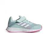 Dětská rekreační obuv ADIDAS Duramo SL halo mint cloud white screaming pink GW2239 · záber 2
