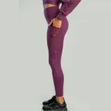STRIX Ženske Tajice Essential Plum - Veličina: M | Boja: Purpurna | Težina: 0,2 g | Pakiranje: 83 · záber 3