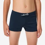 DECATHLON Chlapčenské boxerkové plavky 100 Plus tmavomodré 5-6 r (113-122 cm) · záber 1