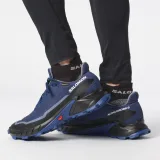Salomon Alphacross 5 GTX M - Velikost: 46 | Barva: Modrá · záber 3