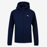 PUMA PUMA Active detská bunda na zips s kapucňou tmavomodrá 9-10 r (140 cm) · záber 1