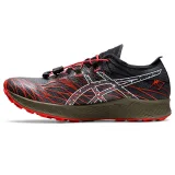 Pánská běžecká trailová obuv ASICS FujiSpeed black cherry tomato · záber 2