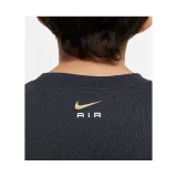 Dívčí tričko s krátkým rukávem NIKE B NSW N AIR TEE-070 DK SMOKE GREY METALLIC GOLD · záber 4
