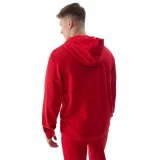 Pánska mikina so zipsom 4F SWEATSHIRT-4FWSS24TSWSM0951-61S-DARK RED · záber 2