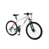 Olpran CANIS Man 27,5" - 2025 biela/tmavá petrolejová/tmavo červená - 18" (158-177 cm) · záber 2