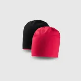 Detská čiapka beanie - modrá - Farba: ružová | Pohlavie: Detské · záber 1