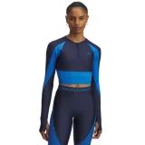 Dámske tréningové tričko s dlhým rukávom UNDER ARMOUR UA HG Rib 1 4 Zip · záber 1
