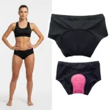 Dámske boxerky s gélovou vložkou inSPORTline Stradina Farba čierna, · záber 1
