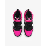 Dívčí vycházková obuv NIKE Court Borough Mid 2 Jr white black fierce pink · záber 4