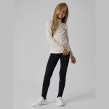 Longsleeve slim s potlačou dievčenský - krémový · záber 2