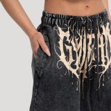 GymBeam Women‘s Abyss Sweatpants Charcoal - Méret: XS | Szín: Fekete | Tömeg: 0,605 g | Csomag: 33 · záber 2