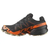 Pánska bežecká trailová obuv SALOMON Speedcross 6 GTX M black shocking orange white · záber 2