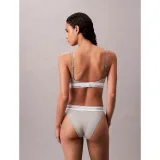 Dámska podprsenka CALVIN KLEIN Lightly Lined Bralette Icon Cotton Modal grey heather · záber 5