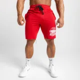 Pánske teplákové kraťasy Iron Aesthetics Force, červené · záber 1