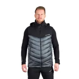 Pánska turistická vesta s kapucňou NORTHFINDER JEDRICK-811darkblueblack · záber 1