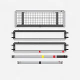 DECATHLON Prispôsobiteľné nafukovacie ihrisko na vodné pólo (20 m x 10 m) bez · záber 2