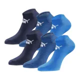 Ponožky PUMA 6 PACK-sneakers socks blue · záber 1