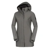 Dámská turistická softshellová bunda NORTHFINDER LUCINDA-300darkgreen · záber 4