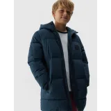 Chlapecká bunda 4F JUNIOR DOWN JACKET-JAW23TDJAM275-31S-NAVY · záber 3